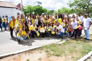 Prefeitura Municipal de Serrinha promove caminhada alusiva ao Setembro Amarelo